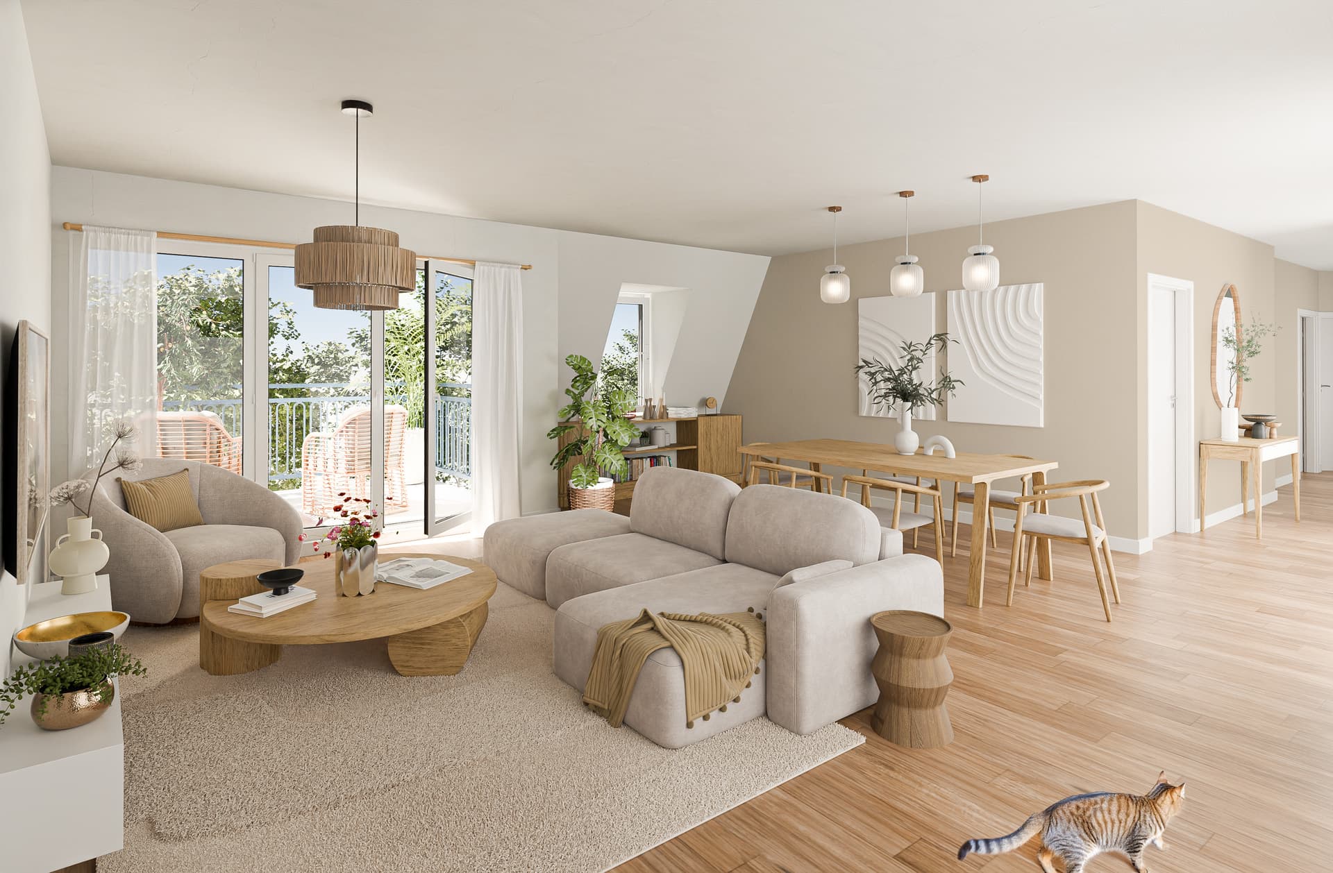 Marly-le-Roi — Située à Marly-le-Roi, cette résidence offre un cadre de vie privilégié, entre le charme d’un enviro... — Miniature 6