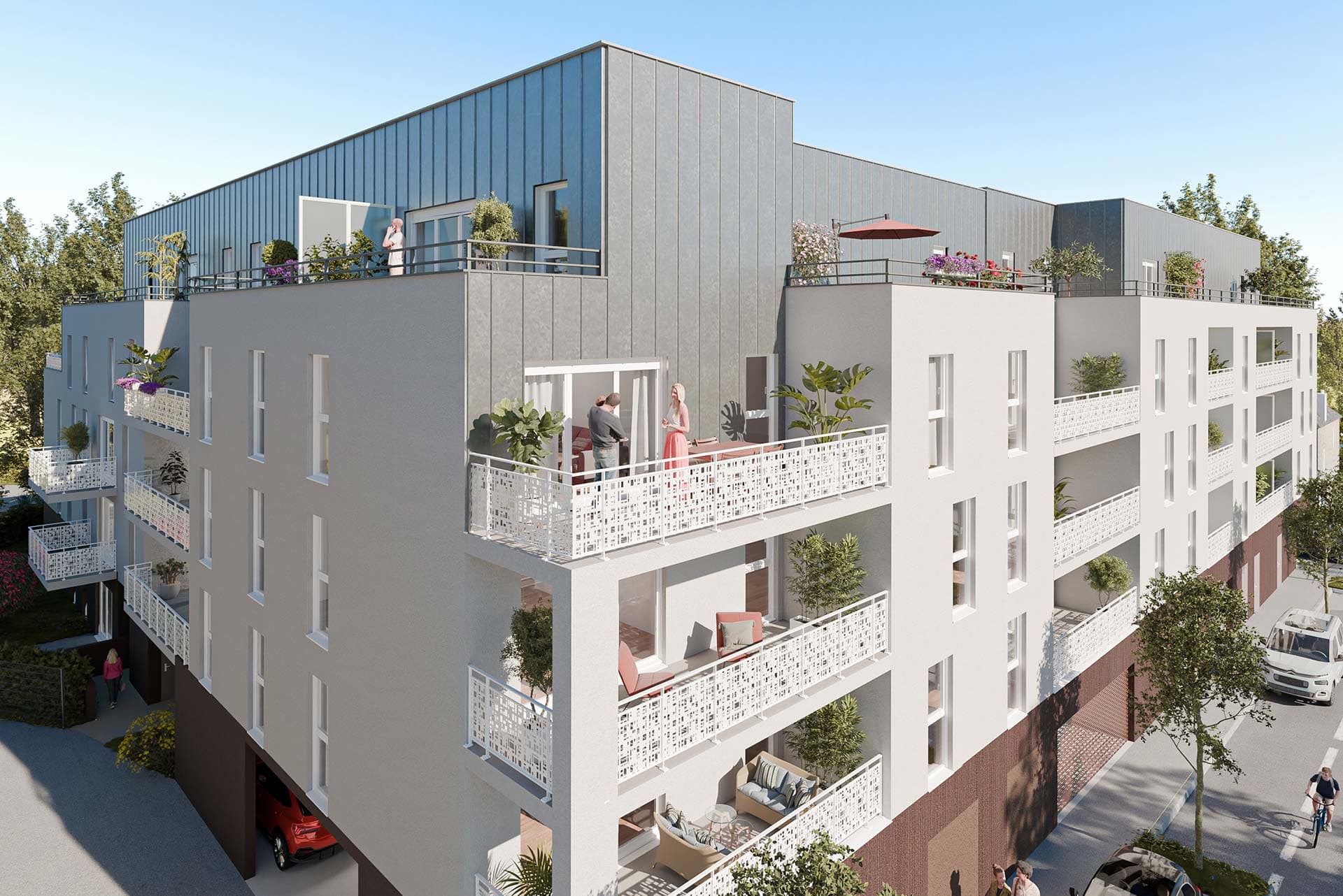 Thorigné-Fouillard — Située aux portes de Rennes, dans la commune de Thorigné-Fouillard, cette nouvelle résidence bénéfic... — Miniature 2