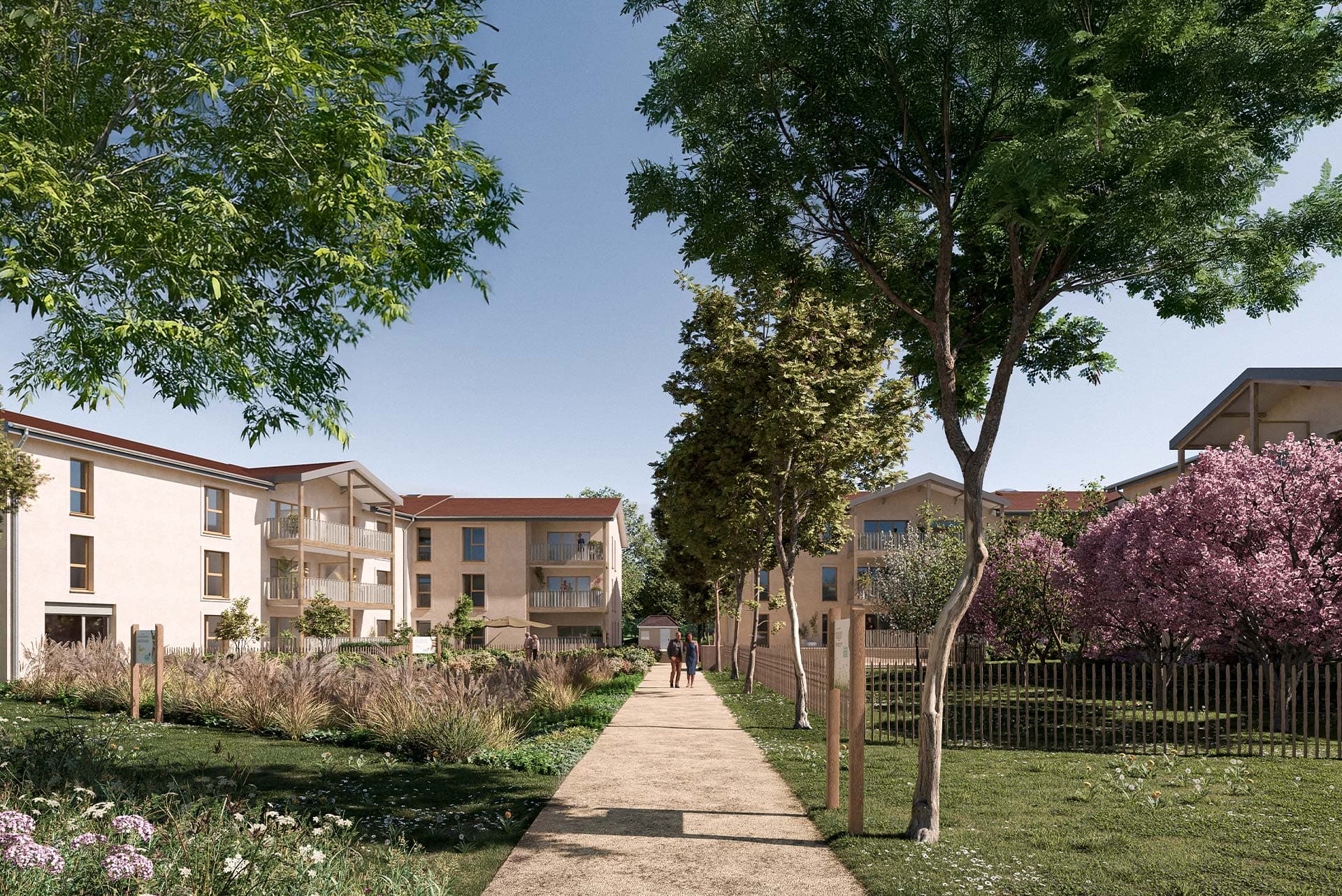 Voiron — Située au pied du massif de la Chartreuse, cette nouvelle résidence bénéficie d’un cadre naturel pri... — Miniature 7