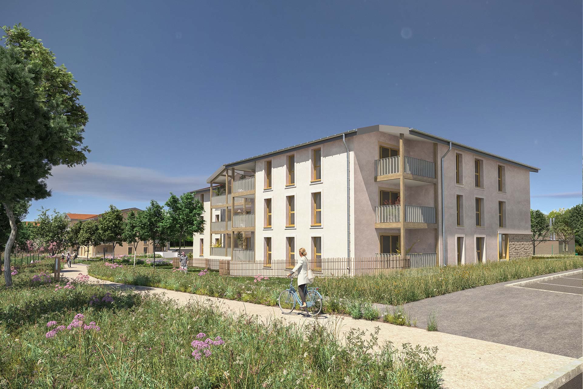 Voiron — Située au pied du massif de la Chartreuse, cette nouvelle résidence bénéficie d’un cadre naturel pri... — Miniature 8