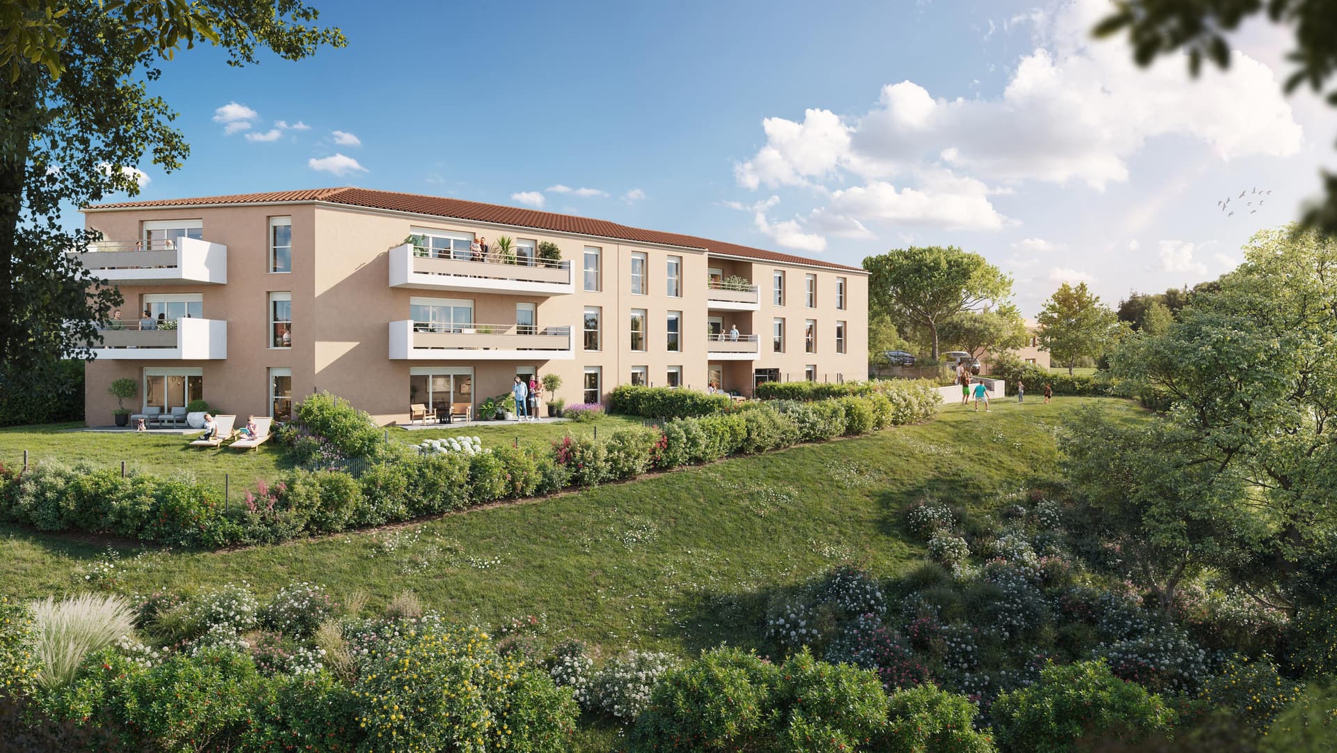 Manosque — Située à Manosque, au cœur de la Haute-Provence, cette nouvelle résidence bénéficie d’un emplacement... — Miniature 2