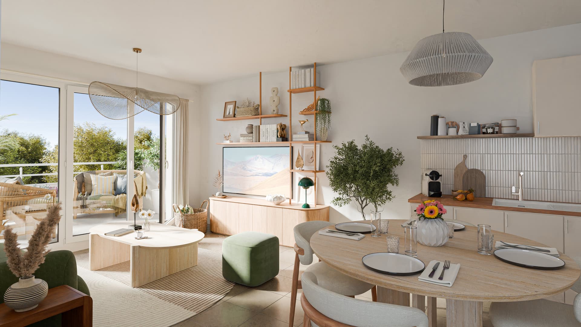 Manosque — Située à Manosque, au cœur de la Haute-Provence, cette nouvelle résidence bénéficie d’un emplacement... — Miniature 3