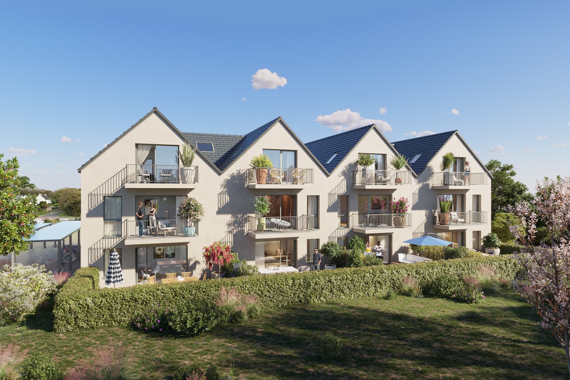 Perros-Guirec — Située au cœur de la Côte de Granit Rose, cette résidence à l’architecture élégamment inspirée des l... — Miniature 2