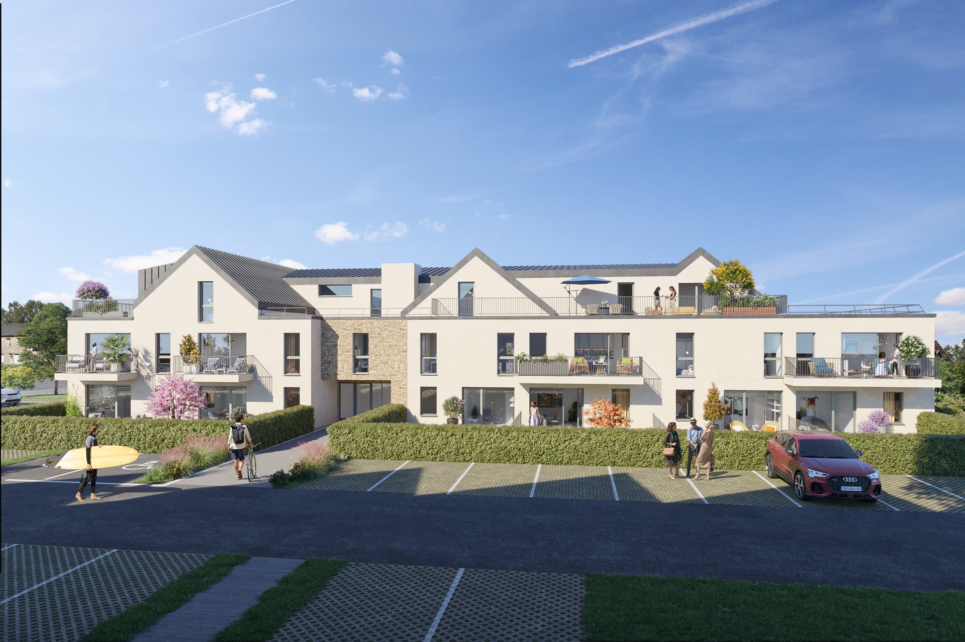 Perros-Guirec — Située au cœur de la Côte de Granit Rose, cette résidence à l’architecture élégamment inspirée des l... — Miniature 3