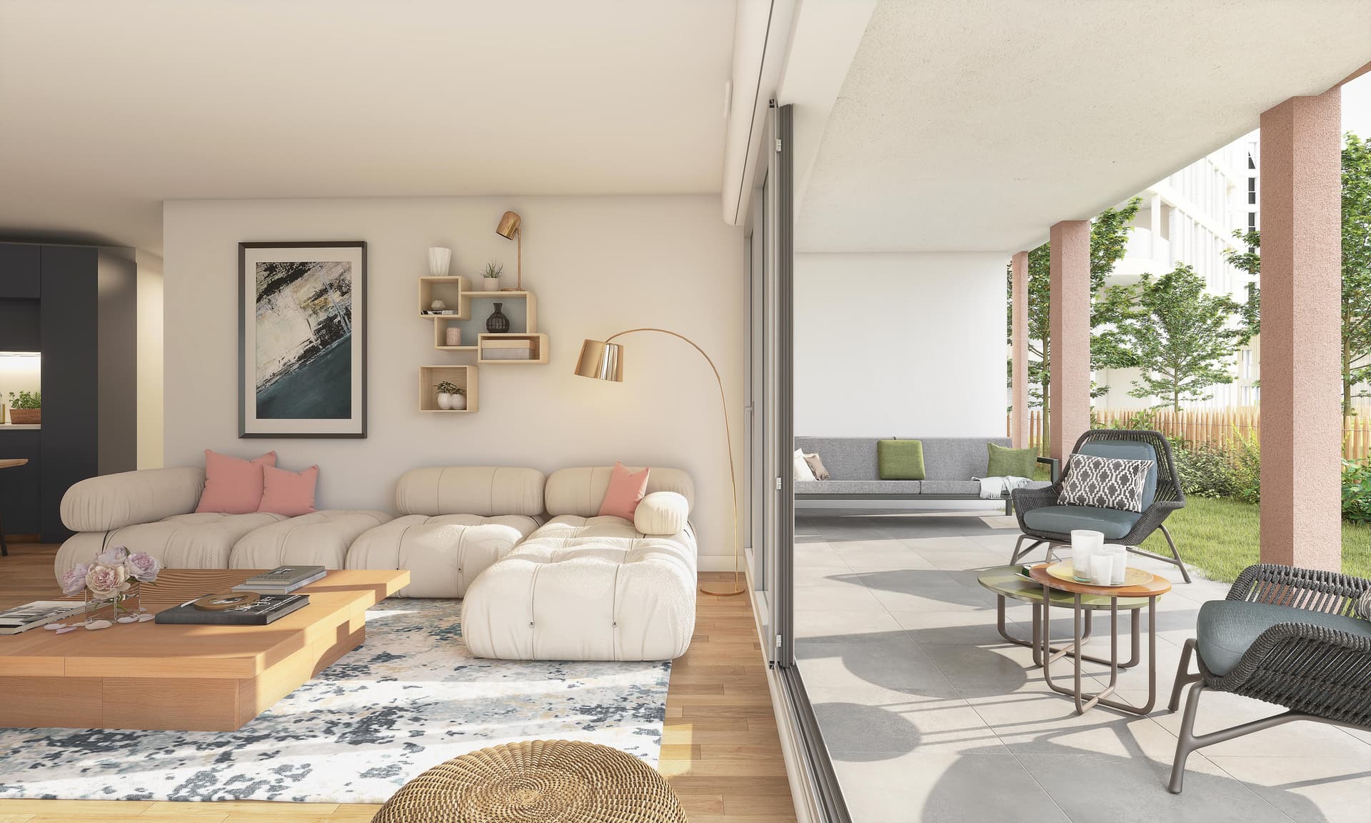 Angers — Située à Angers, cette nouvelle résidence propose une sélection d’appartements, du studio au quatre ... — Miniature 3