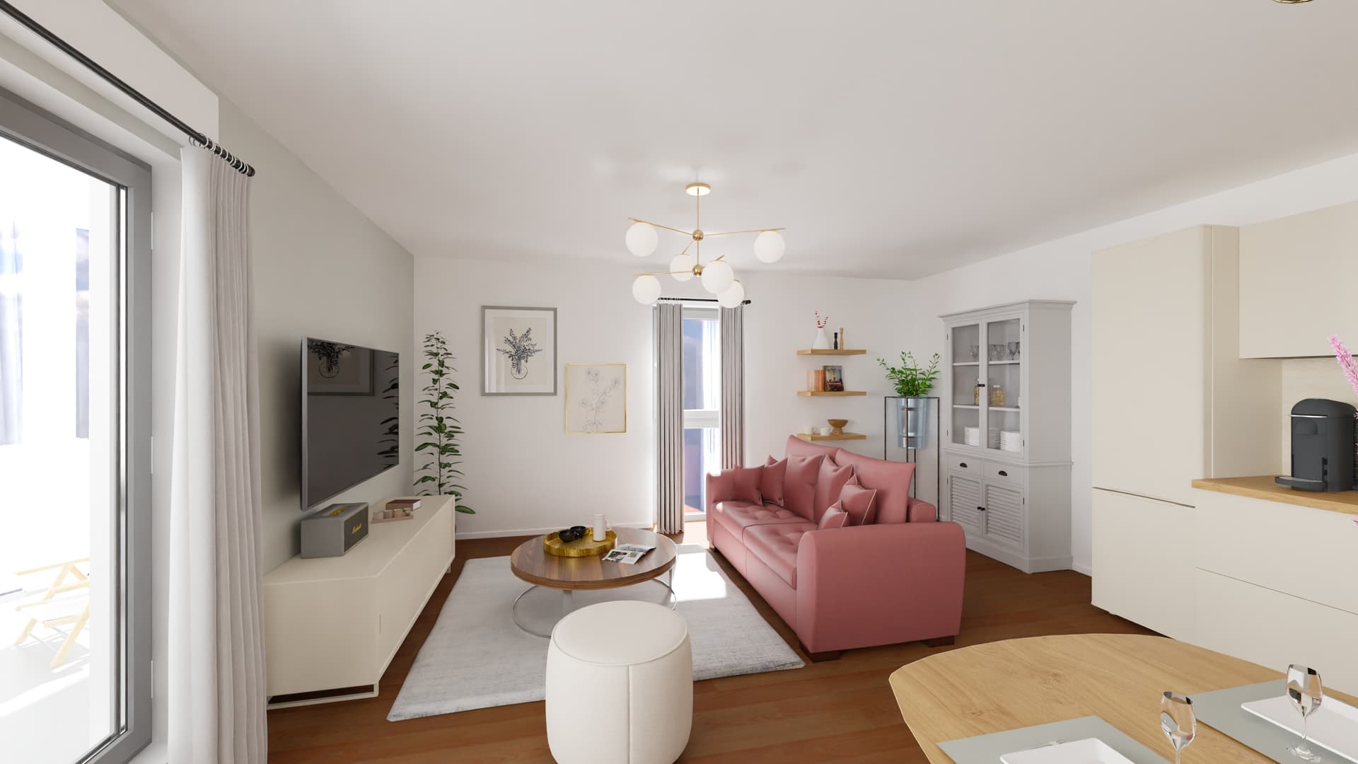 Angers — Située à Angers, cette nouvelle résidence propose une sélection d’appartements, du studio au quatre ... — Miniature 5