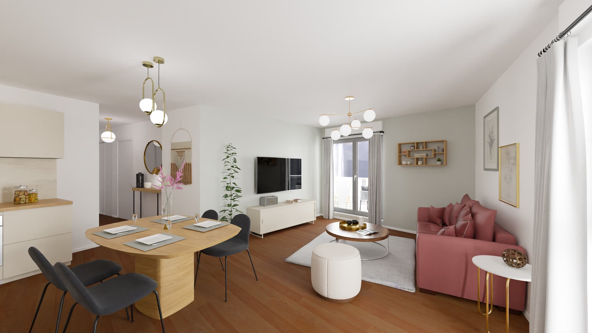 Angers — Située à Angers, cette nouvelle résidence propose une sélection d’appartements, du studio au quatre ... — Miniature 10