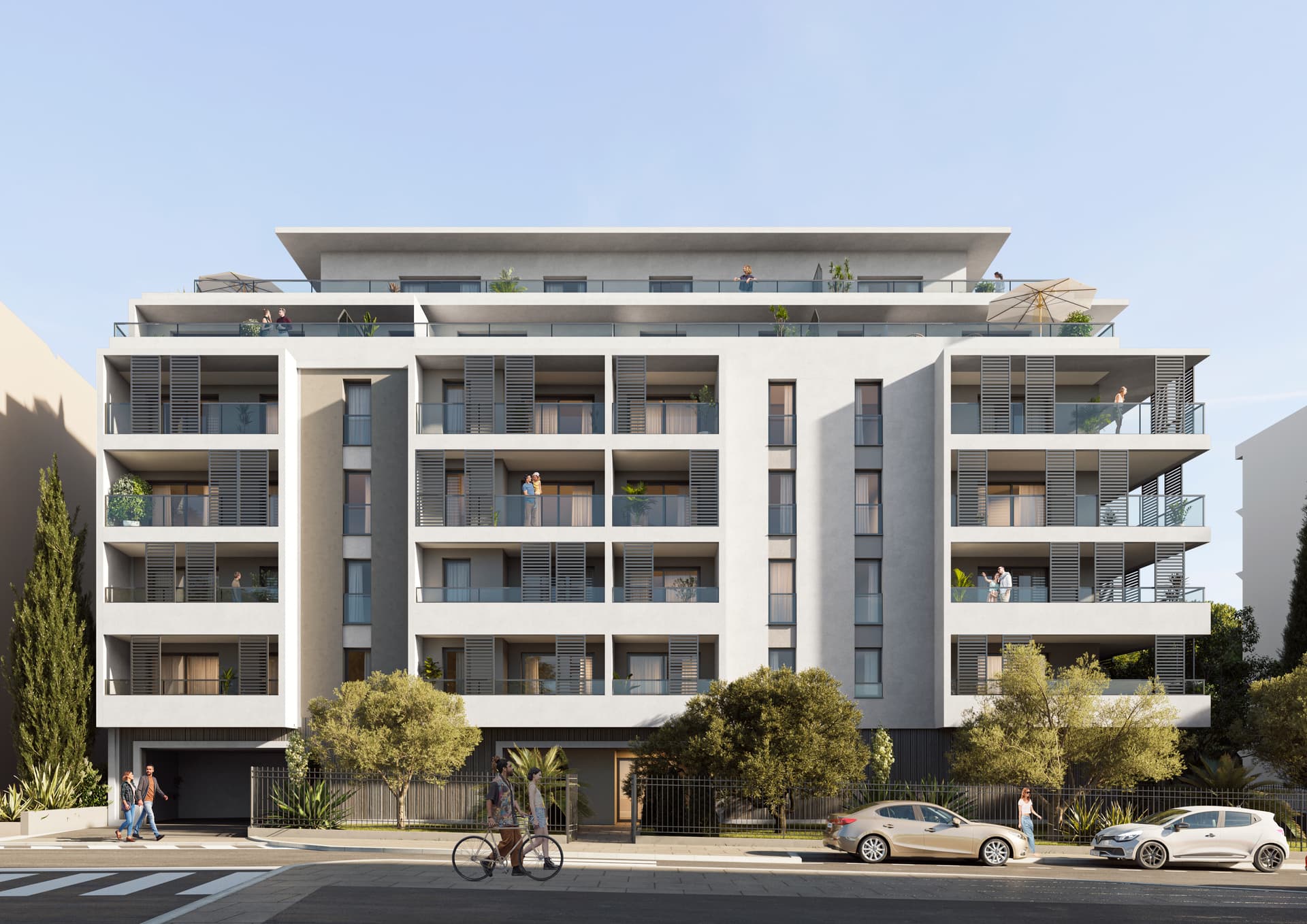 le Cannet — Située dans un environnement urbain qui conjugue dynamisme et douceur de vivre, cette résidence béné... — Miniature 3