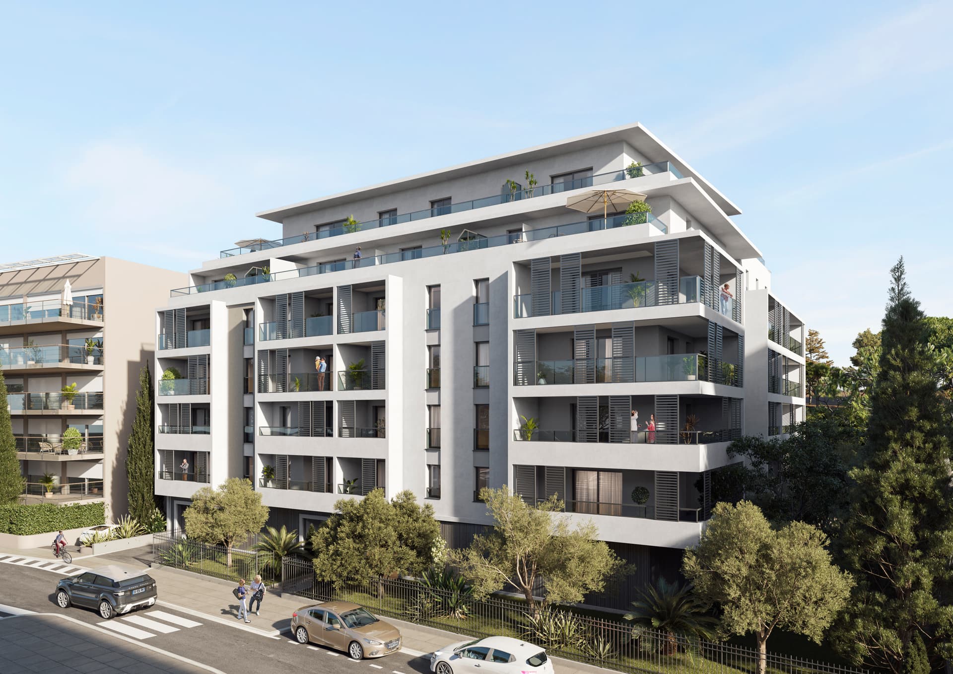 le Cannet — Située dans un environnement urbain qui conjugue dynamisme et douceur de vivre, cette résidence béné... — Miniature 4