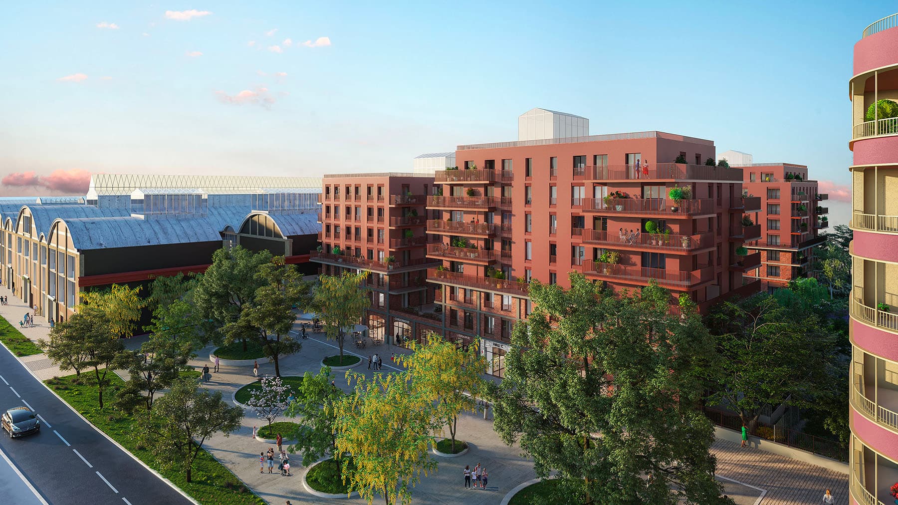 la Courneuve — Située aux portes de Paris, La Courneuve bénéficie d’une énergie nouvelle portée par d’importants pr... — Miniature 4