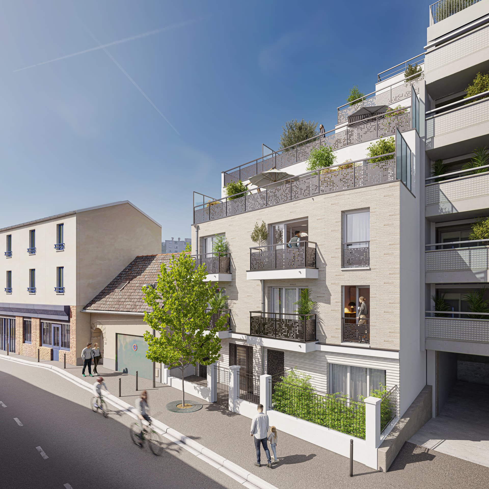 Lilas — Située au cœur d’un quartier prisé des Lilas, dans le département de la Seine-Saint-Denis, cette nou... — Miniature 3