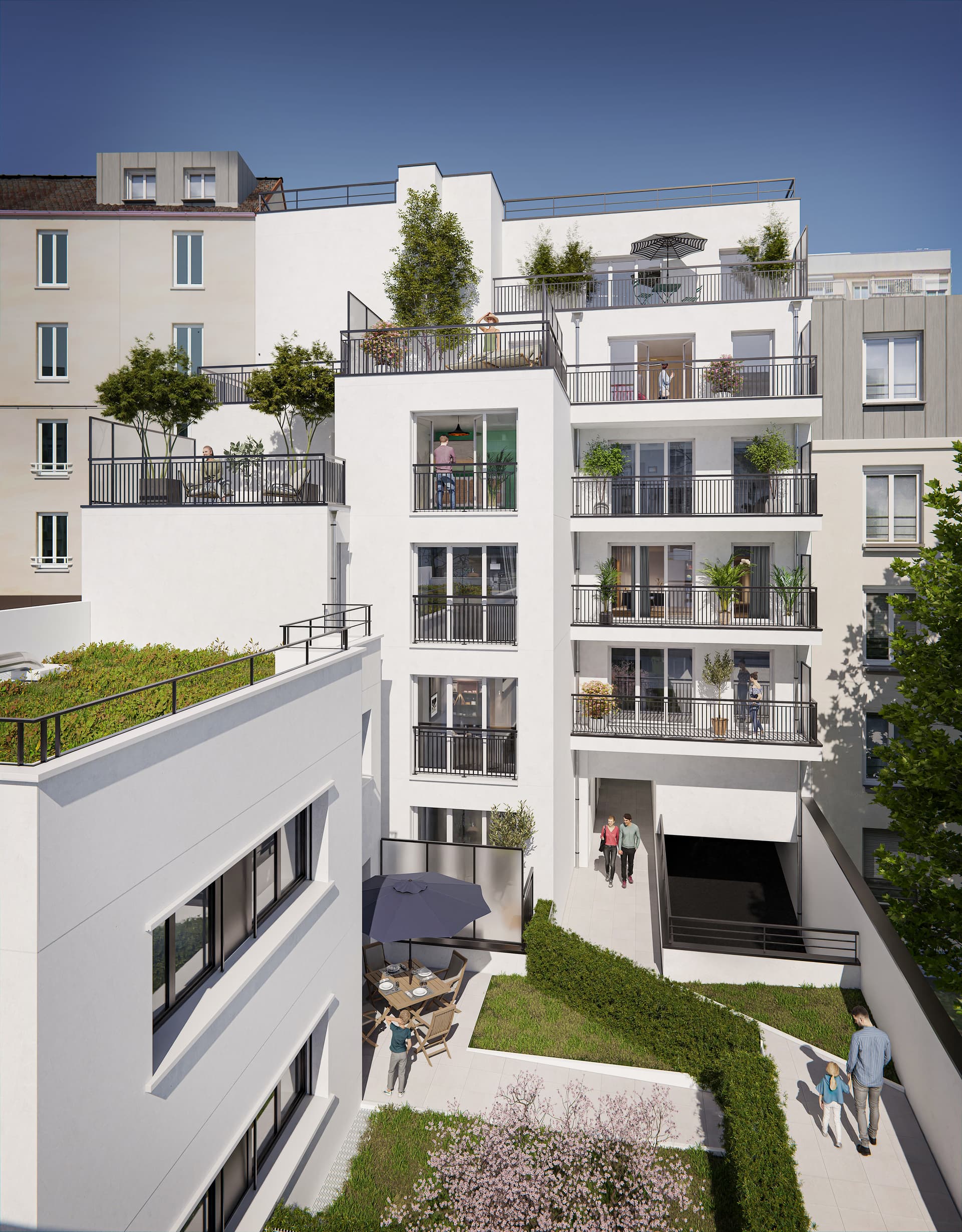 Lilas — Située au cœur d’un quartier prisé des Lilas, dans le département de la Seine-Saint-Denis, cette nou... — Miniature 4