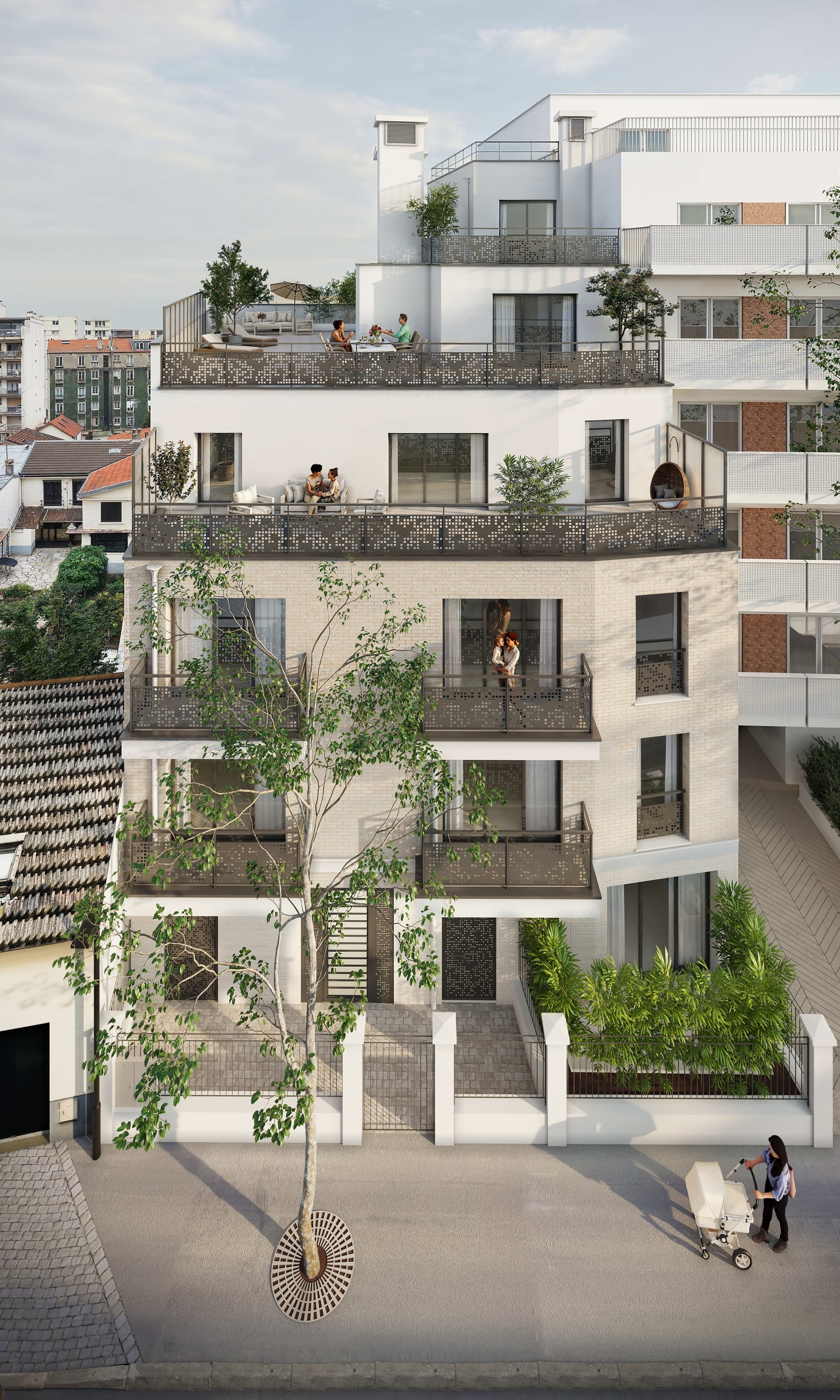 Lilas — Située au cœur d’un quartier prisé des Lilas, dans le département de la Seine-Saint-Denis, cette nou... — Miniature 8
