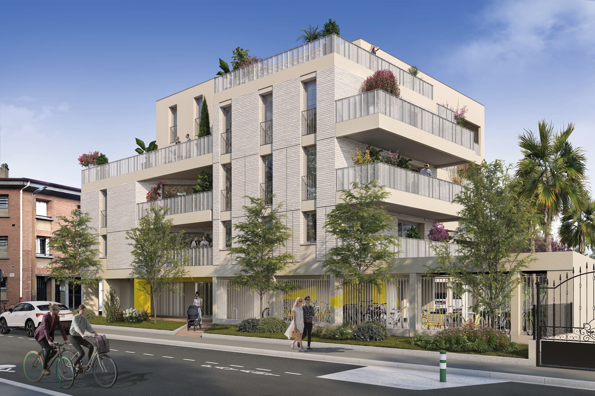 Toulouse — Au cœur du quartier Saint-Cyprien/Bourrassol, à proximité immédiate des berges de la Garonne, une no... — Photo 1