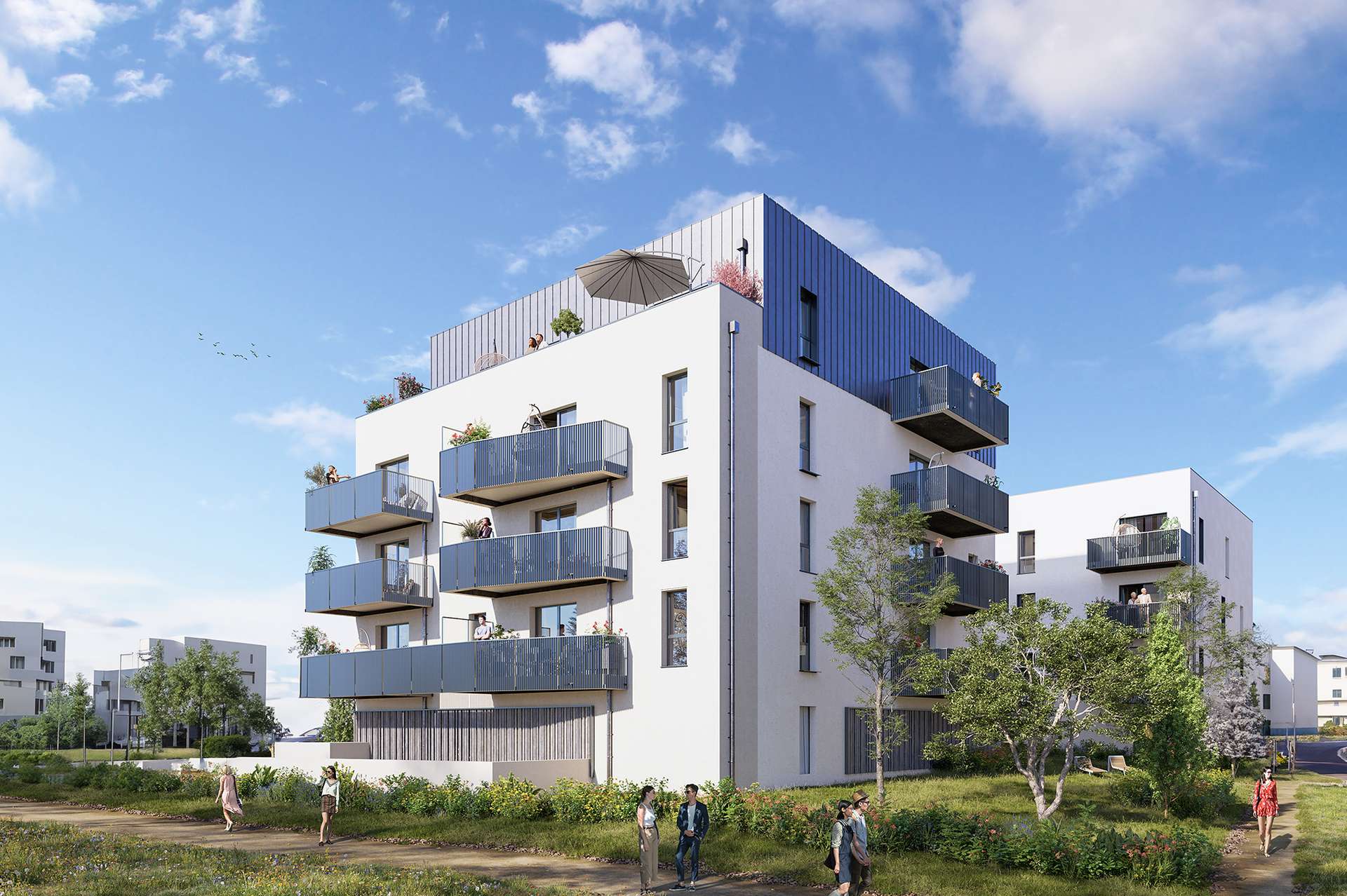 les Ponts de Ce — Située aux portes d’Angers, cette nouvelle résidence bénéficie d’un emplacement privilégié dans la c... — Miniature 3