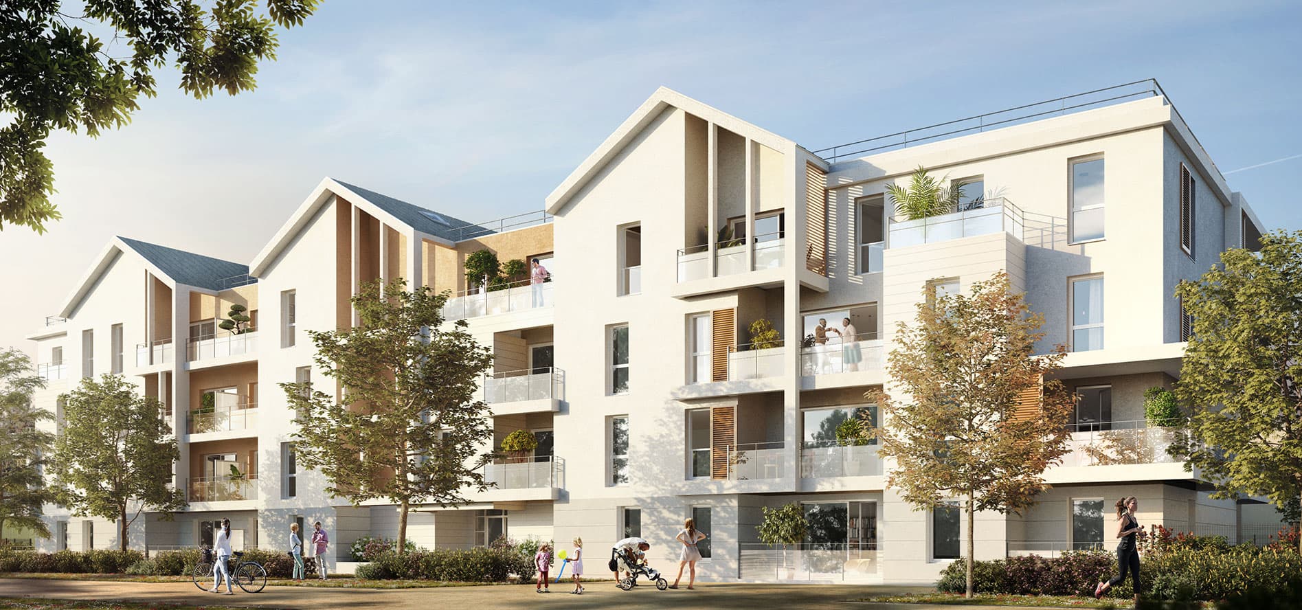 Saran — Située à Saran, au sein d’un quartier en plein renouveau, cette résidence propose un cadre de vie pa... — Miniature 3