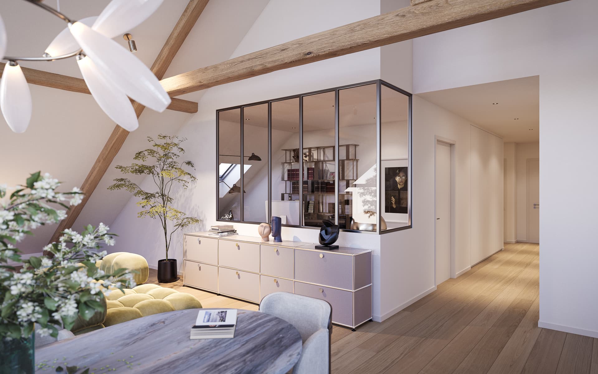 Huningue — Située au cœur du secteur des Trois Frontières, cette nouvelle résidence se compose de deux bâtiment... — Miniature 6