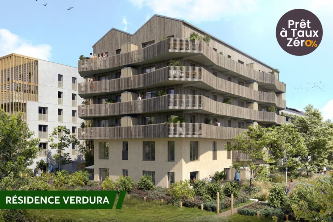 Nantes — Situé à l’est de Nantes, ce projet résidentiel s’intègre harmonieusement dans un environnement natur... — Miniature 4