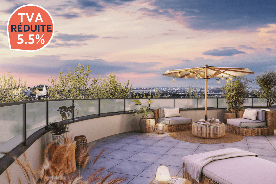 Saint-Malo — Située dans le quartier de l’hippodrome à Saint-Malo, cette résidence à taille humaine se compose de... — Miniature 4