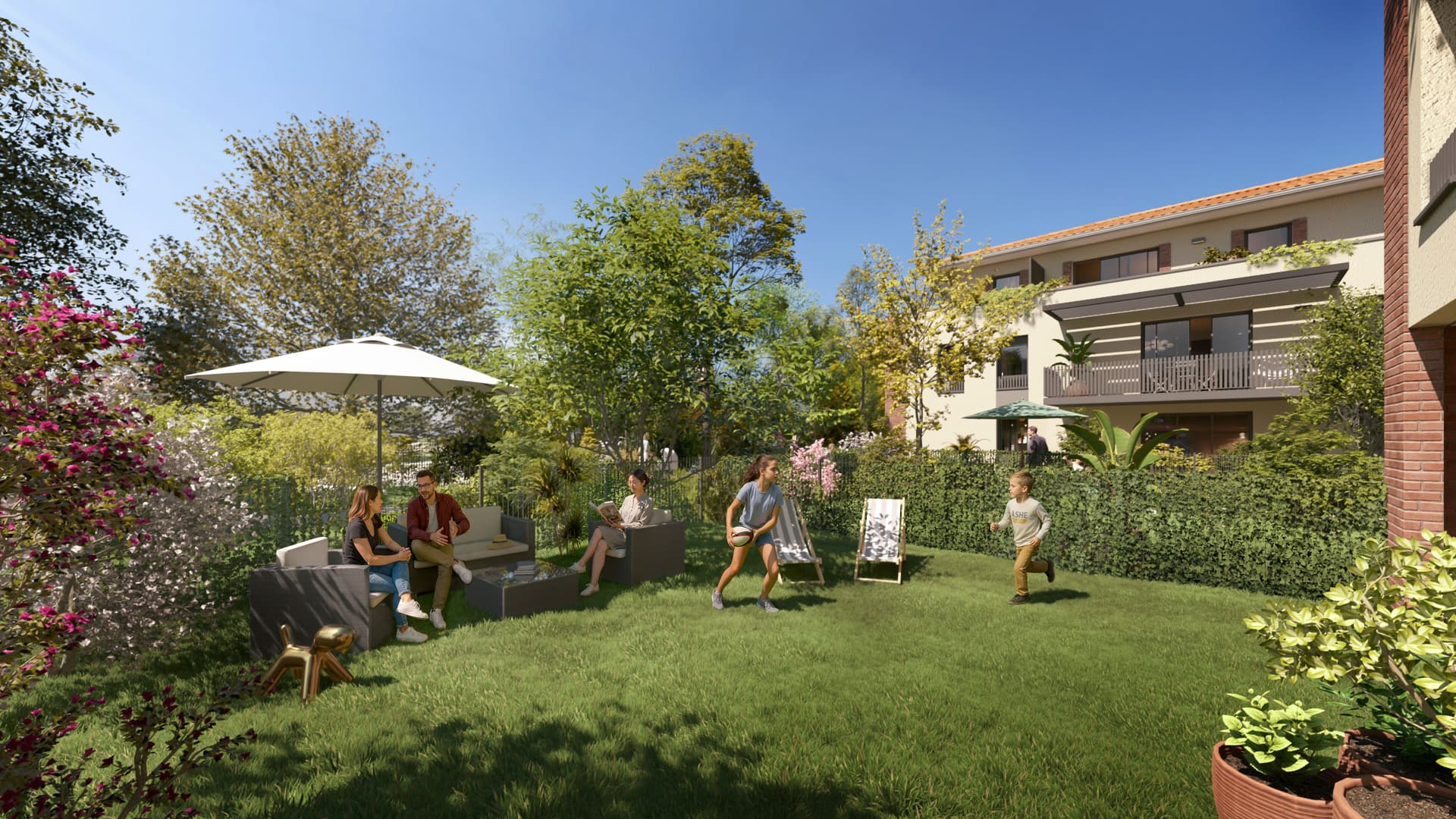 Tournefeuille — Située à Tournefeuille, à proximité immédiate du parc de La Ramée et du chemin du Canal, cette résid... — Miniature 2