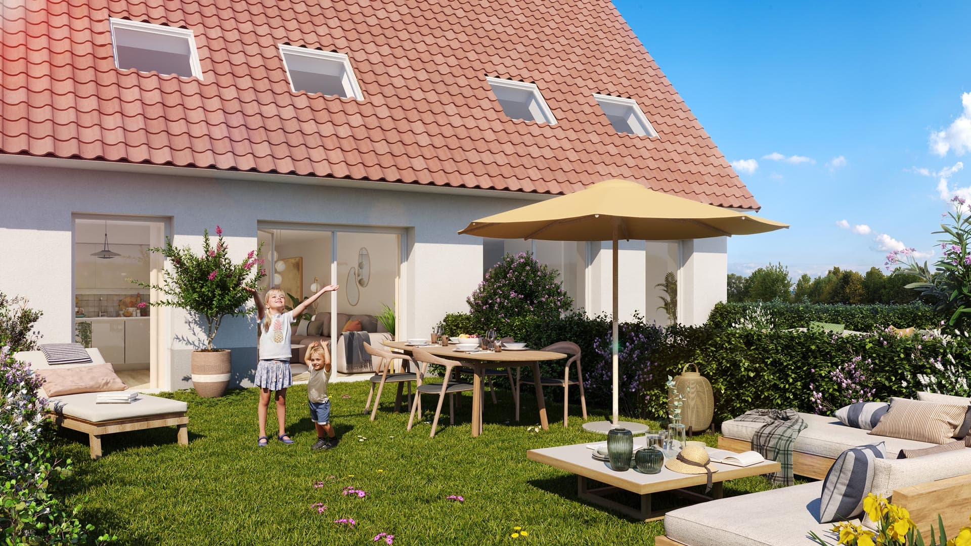 Tourcoing — Située à proximité immédiate de Lille, en limite de Neuville-en-Ferrain, cette nouvelle résidence sé...