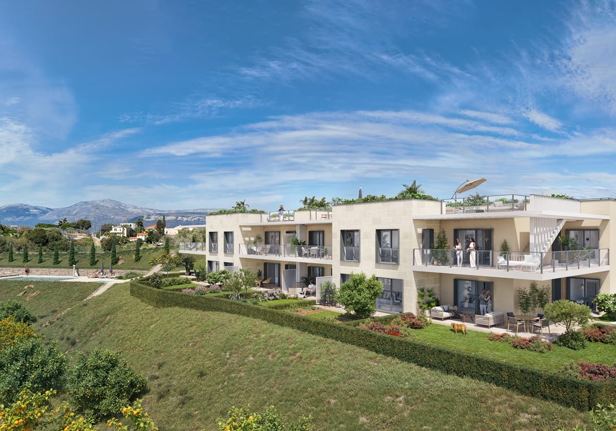 Nice — Située sur les hauteurs de Nice, dans le quartier prisé de Bellet, cette résidence se distingue par ... — Miniature 4