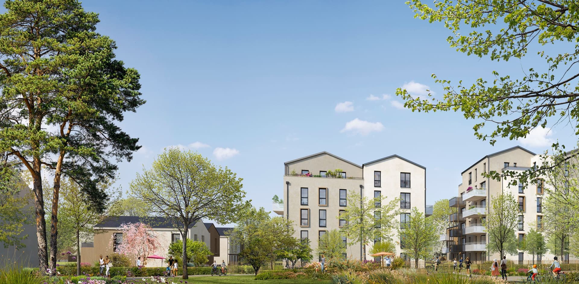 Noisy-le-Grand — Les travaux avancent au sein de cette résidence contemporaine, conçue pour offrir un cadre de vie ha... — Photo 1