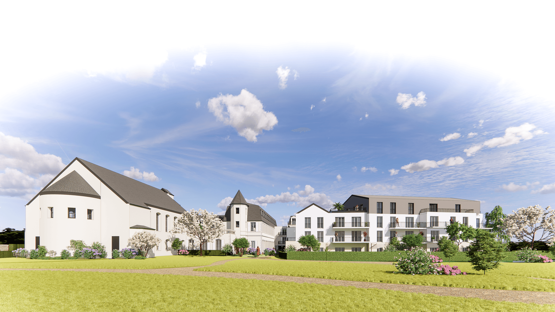 St Jean de la Ruelle — Au cœur d’un parc préservé de 7 500 m², cette réhabilitation exceptionnelle d’un ancien cloître prop... — Miniature 2