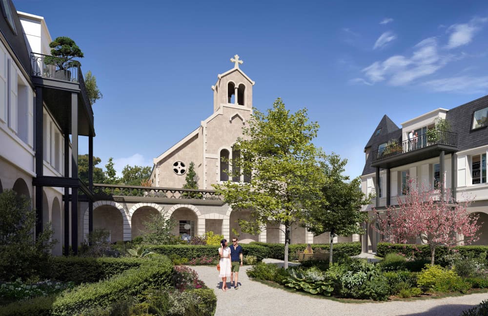 St Jean de la Ruelle — Au cœur d’un environnement privilégié, un remarquable cloître fait l’objet d’une réhabilitation soig... — Miniature 3
