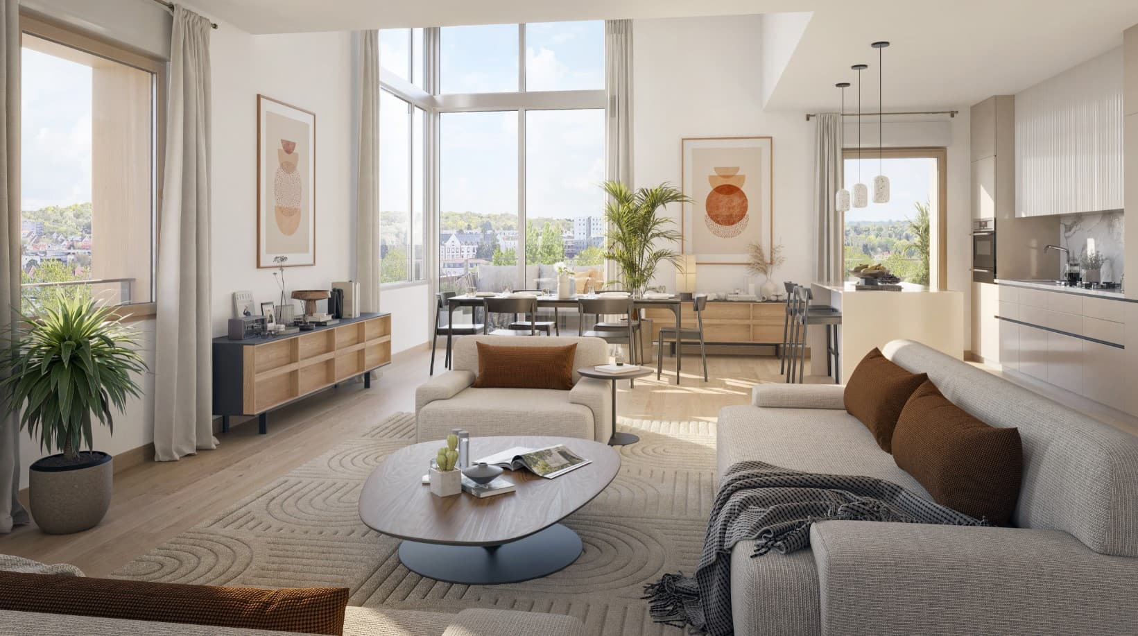 Metz — Située à proximité immédiate du centre-ville de Metz, cette nouvelle résidence bénéficie d’un emplac...