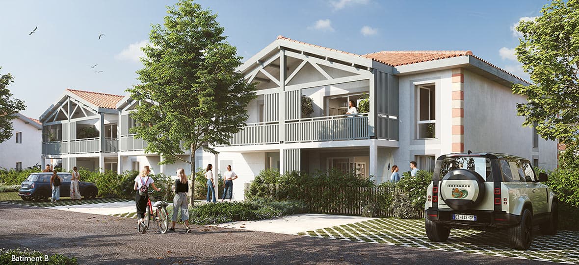 Parentis-en-Born — Située dans un environnement agréable, cette résidence neuve propose des appartements de type T2, of... — Miniature 2
