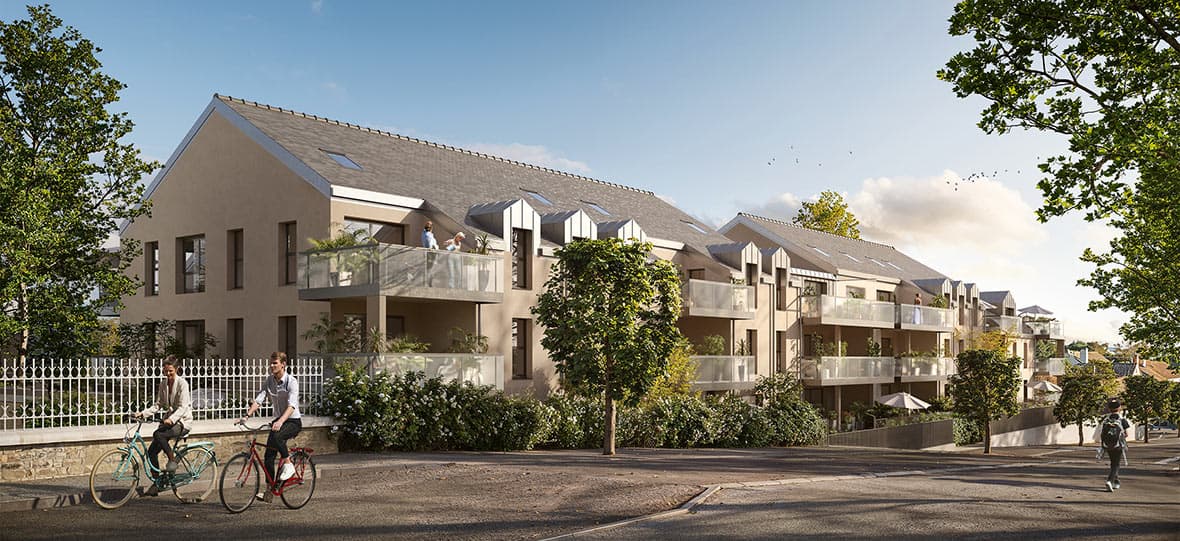 Ouistreham — Située dans un environnement résidentiel recherché, cette nouvelle résidence propose une sélection d... — Miniature 2