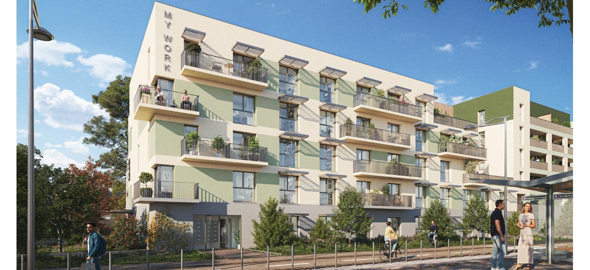Saint-Jean-de-Braye — Ce nouveau programme immobilier propose des appartements neufs, déclinés en typologies T1, offrant d... — Photo 1