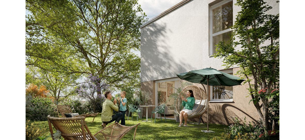 Bourges — Situé dans un environnement paisible, ce programme immobilier neuf propose des maisons contemporaine... — Miniature 2