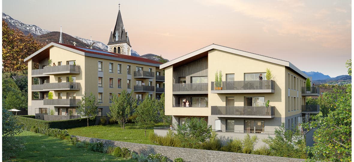 le Touvet — Située au sein d’un environnement résidentiel paisible, cette résidence neuve propose des appartemen... — Miniature 2