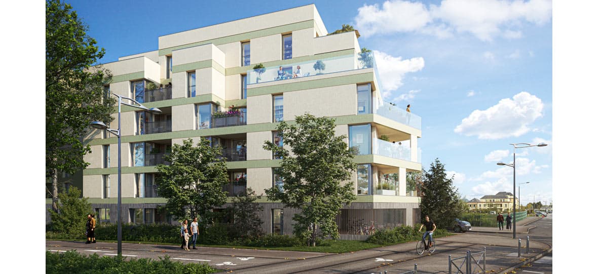 Saint-Jean-de-Braye — Située dans un environnement résidentiel, cette nouvelle résidence propose une sélection d’apparteme... — Miniature 2