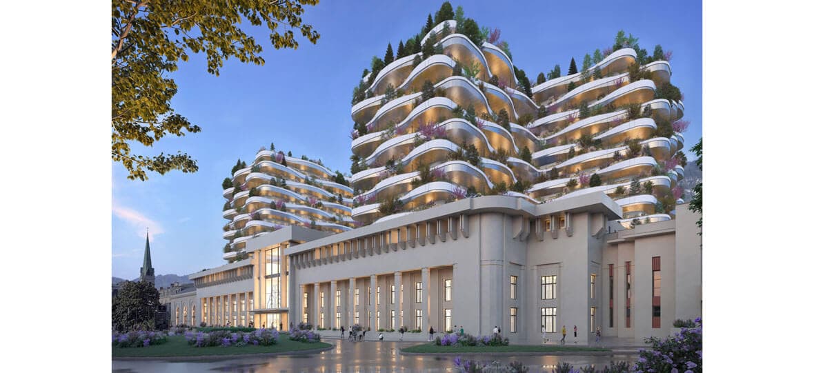 Aix-les-Bains — Située dans un environnement privilégié, cette nouvelle résidence propose des appartements neufs all... — Miniature 2