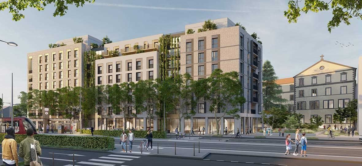 Clermont-Ferrand — Ce programme immobilier neuf propose des appartements de type T2 et T3, offrant des surfaces confort... — Miniature 2