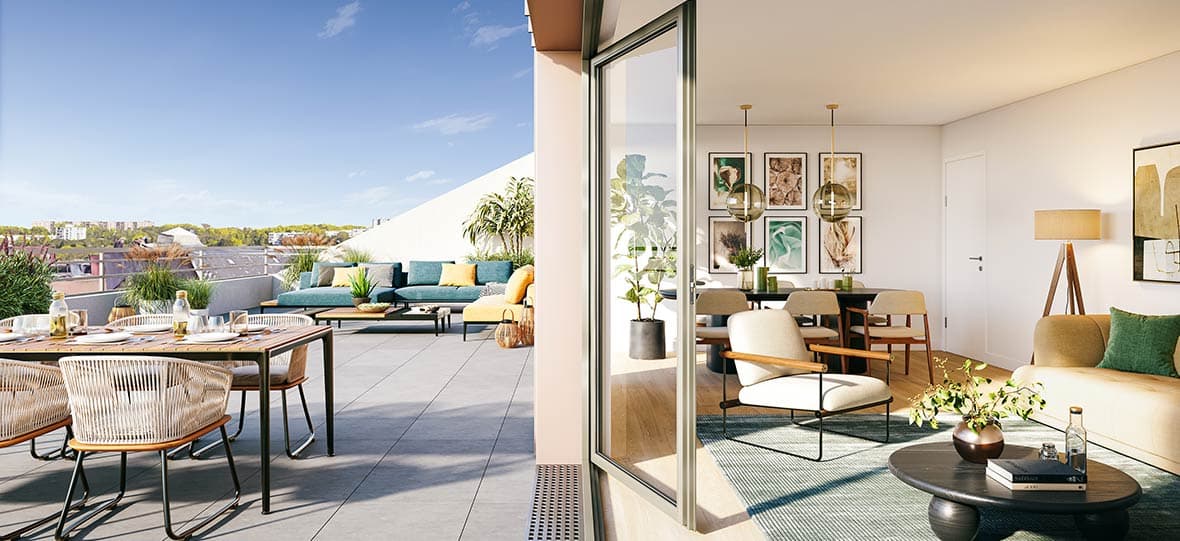 Metz — Au cœur d’un environnement résidentiel privilégié, ce programme immobilier neuf propose des maisons ...