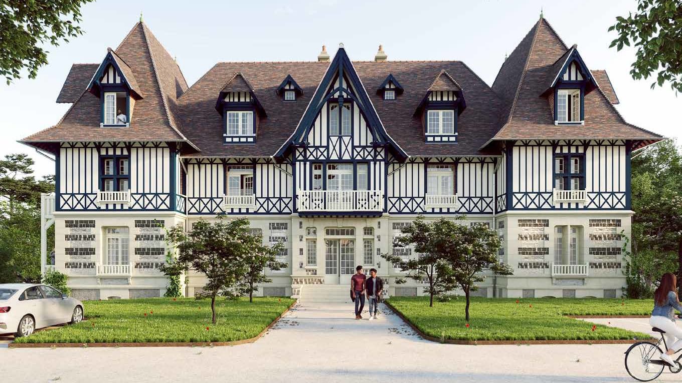 Trouville-sur-Mer — Située dans un environnement résidentiel calme et verdoyant, cette nouvelle résidence propose des ap... — Miniature 2