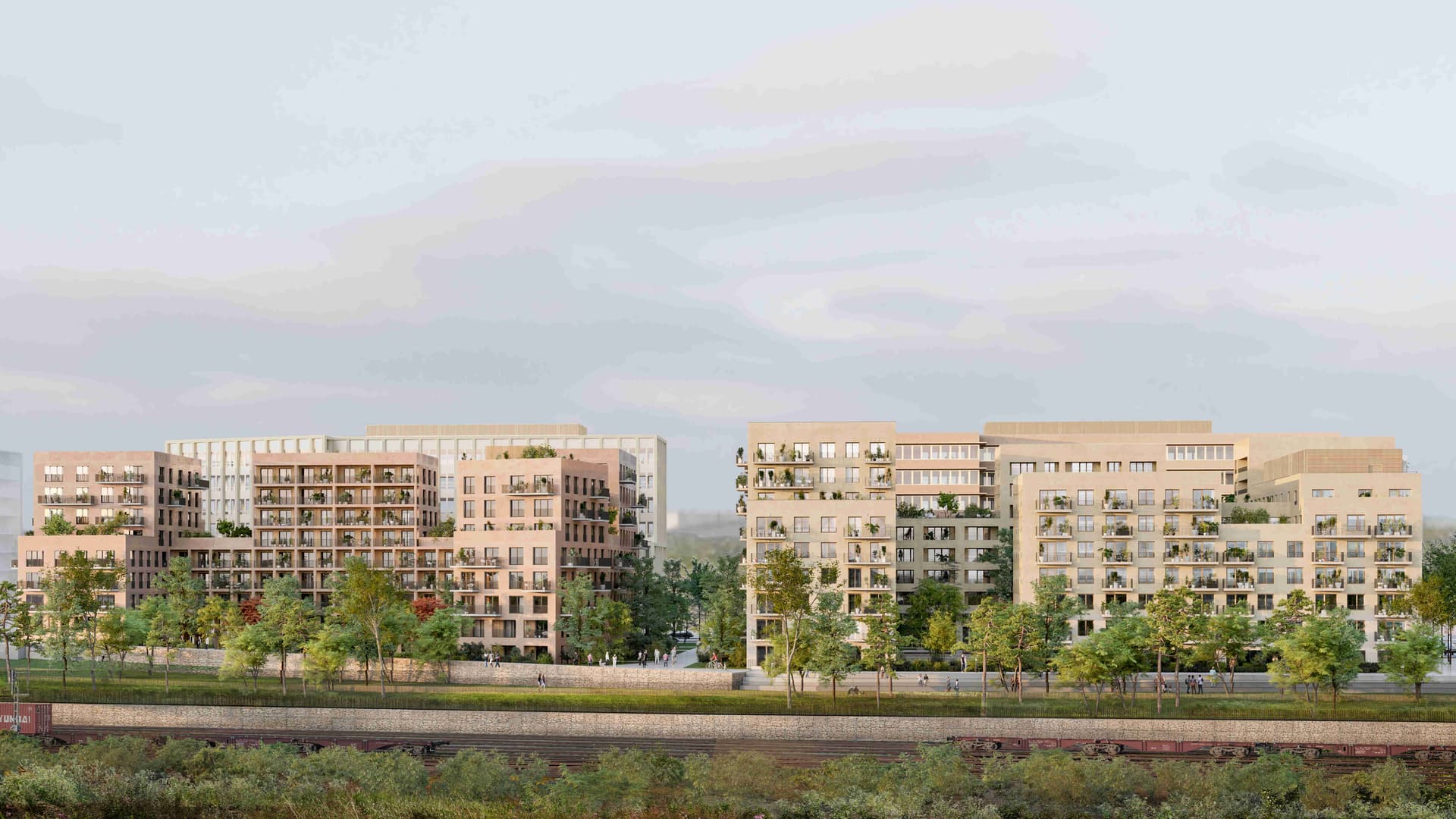 Rouen — Située dans un environnement paisible, cette nouvelle résidence propose des appartements contemporai... — Photo 1