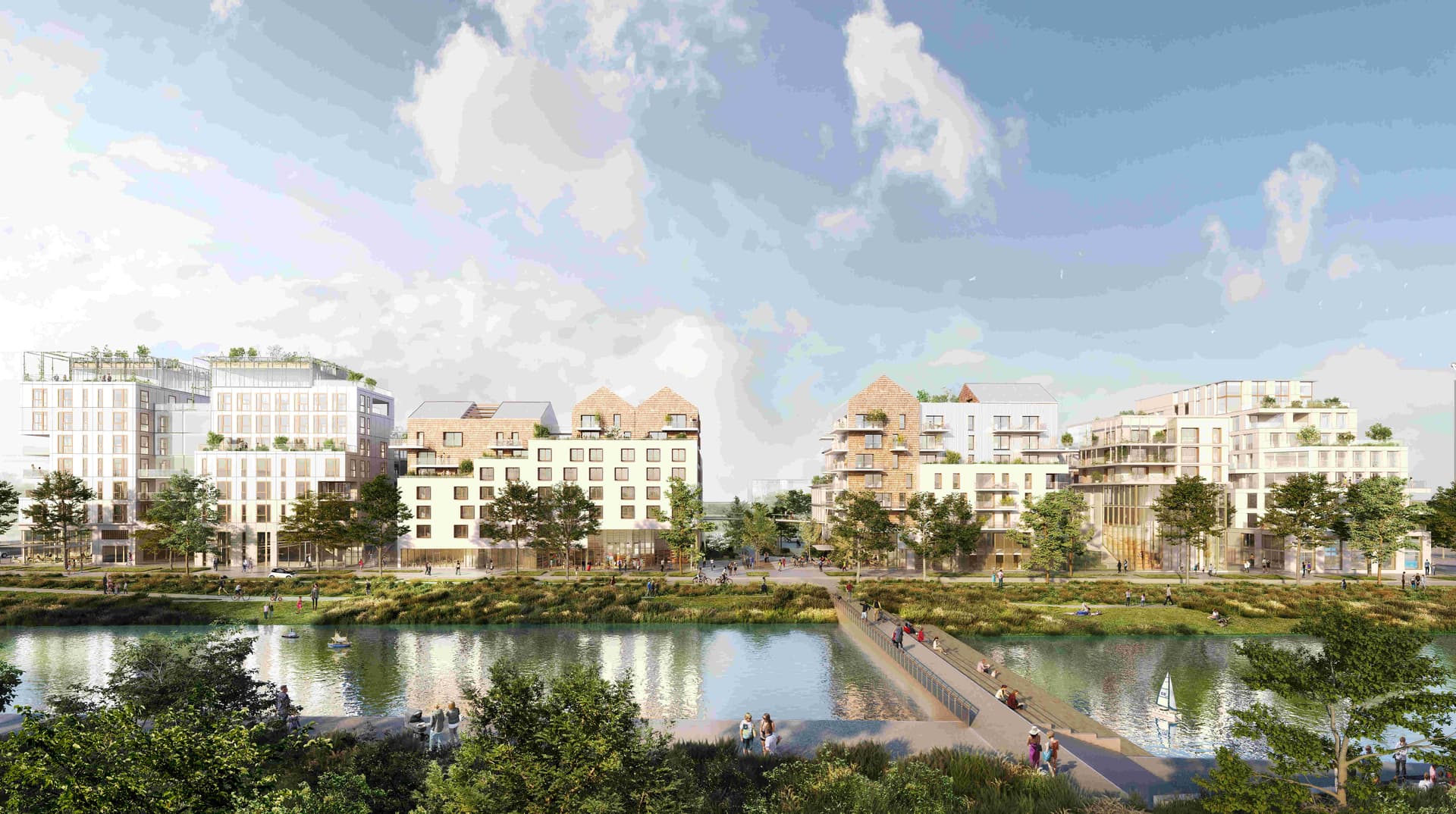 Rouen — Située dans un environnement paisible, cette nouvelle résidence propose des appartements spacieux de... — Miniature 2