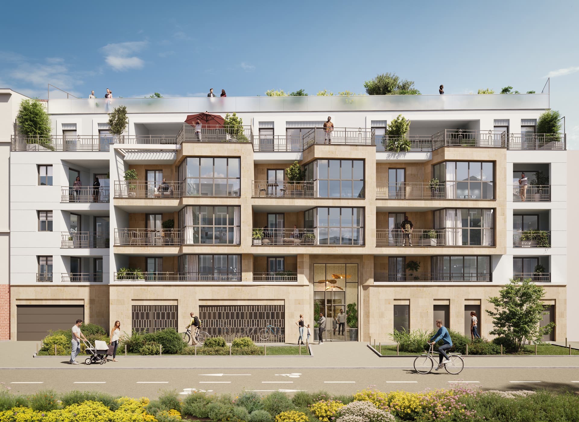 Neuilly-sur-Marne — Située dans un environnement apaisant, cette résidence neuve propose des appartements de type T3, of... — Miniature 2