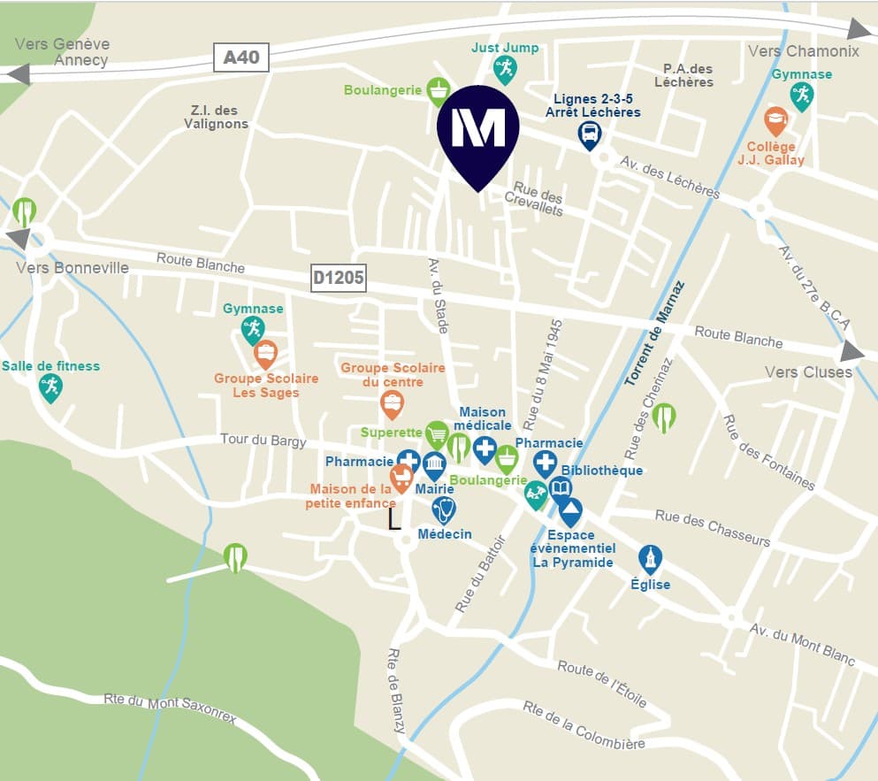 Marnaz — Au cœur d’un environnement calme et verdoyant à Marnaz, une nouvelle résidence à l’architecture cont... — Miniature 6