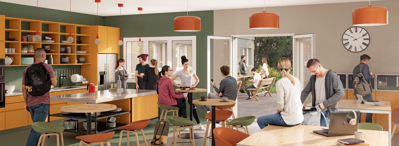 Metz — Située à Metz, cette résidence récente propose des appartements de type T1 et T1 bis, idéalement imp... — Miniature 2