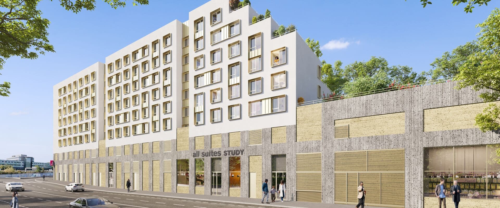 Colombes — Située à Colombes, cette résidence propose des logements spécialement conçus pour répondre aux besoi... — Miniature 3