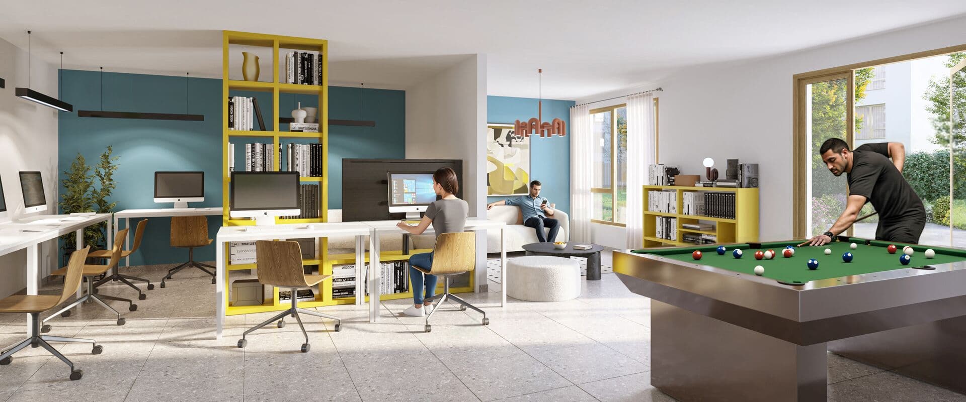 Colombes — Située à Colombes, cette résidence propose des logements spécialement conçus pour répondre aux besoi... — Miniature 6