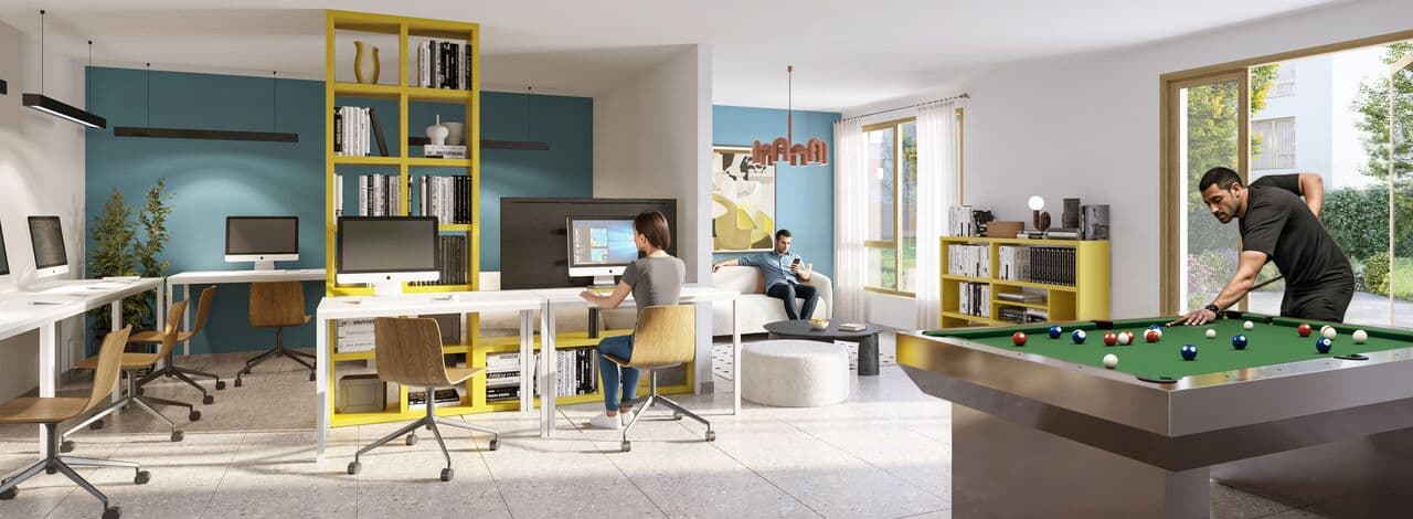 Colombes — Située à Colombes, cette résidence propose des logements spécialement conçus pour répondre aux besoi... — Miniature 10