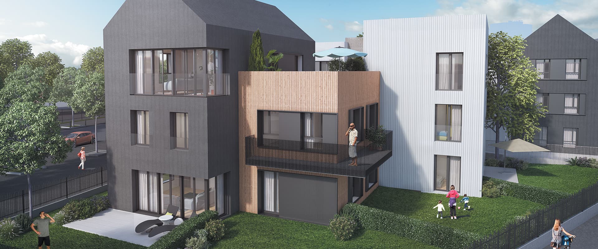 Nanterre — Au cœur de Nanterre, une nouvelle résidence propose un large choix de logements adaptés à tous les s... — Miniature 2