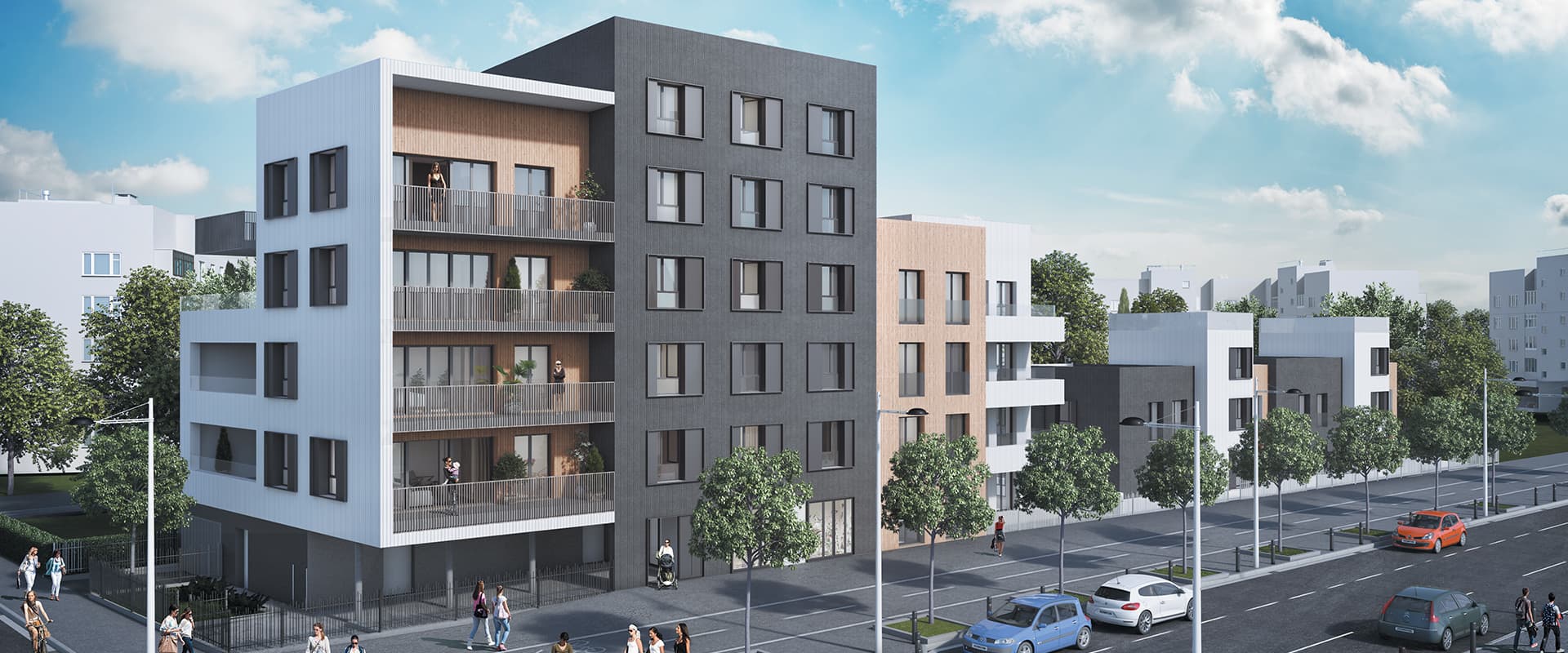 Nanterre — Au cœur de Nanterre, une nouvelle résidence propose un large choix de logements adaptés à tous les s... — Miniature 4